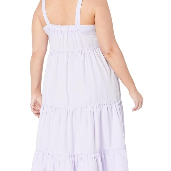 The Drop Women's Britt Tiered Maxi Tent Dress with Pockets - Picture 4 of 10